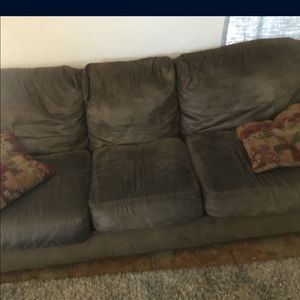 2 piece furniture set and a Recliner